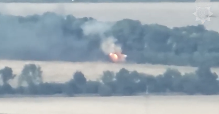 ЗСУ показали, як знищили російську САУ “Мста-С” з боєкомплектом