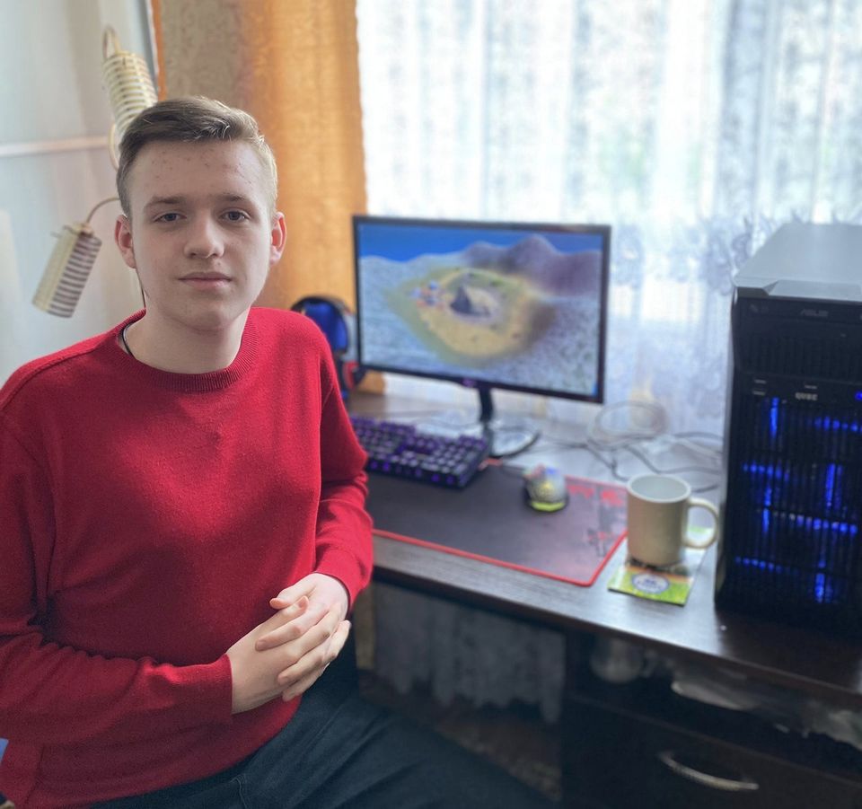 Учень з Тернопільщини розробив та запатентував комп’ютерну гру