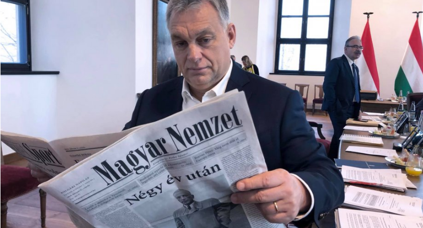 В угорській газеті, що є рупором партії Орбана, пророкують знищення України