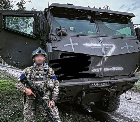 ЗСУ захопили «гордість російського ОПК» – броньовик «Тайфун-К»