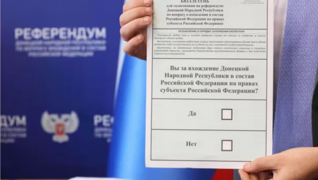 На тимчасово окупованих територіях України розпочались «референдуми» про приєднання до РФ