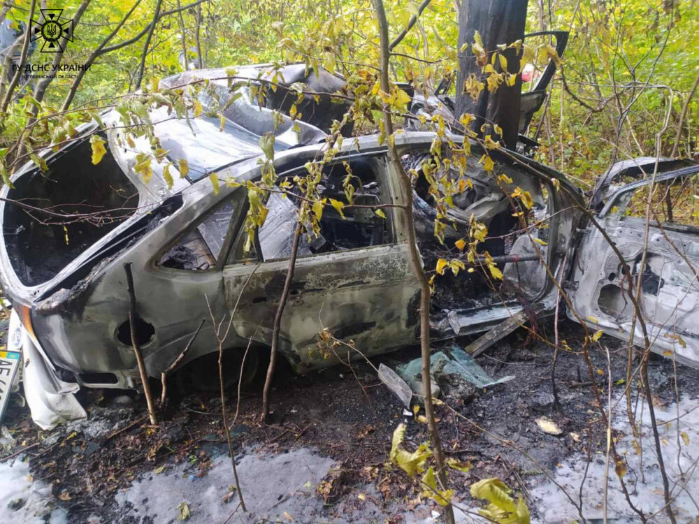 Смертельна ДТП на Львівщині: авто охопило вогнем, водій загинув