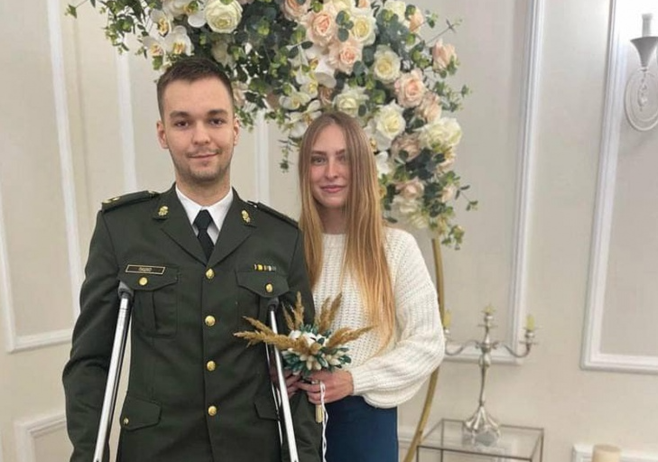Захисник “Азовсталі” “Хорус”, який повернувся з російського полону, одружився