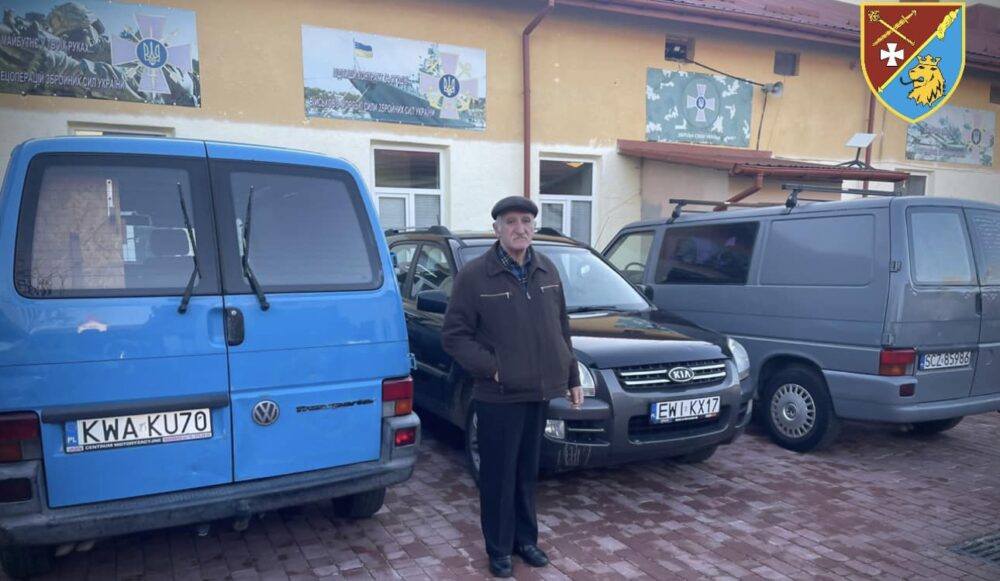 Батько полеглого львівського героя придбав три автівки для ЗСУ