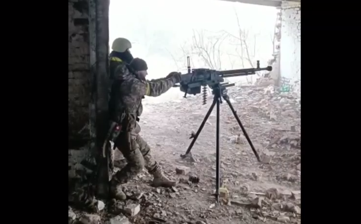 Українські прикордонники прийняли два жорсткі бої під Бахмутом. Відео