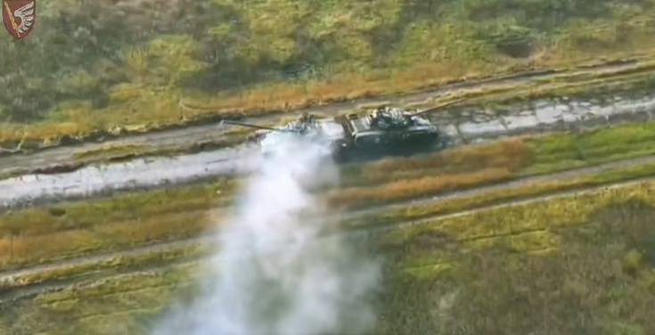 Десантники показали, як знищують російські танки на Донеччині