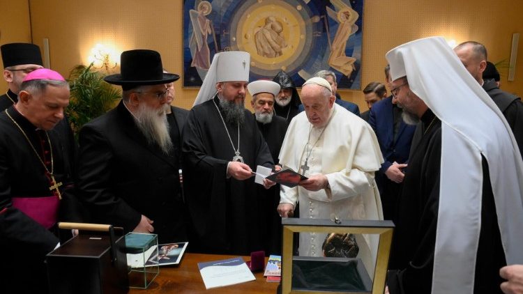 Глави українських церков уперше спільно зустрілися із Папою Франциском