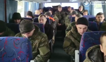 Український омбудсмен показав російських полонених перед обміном