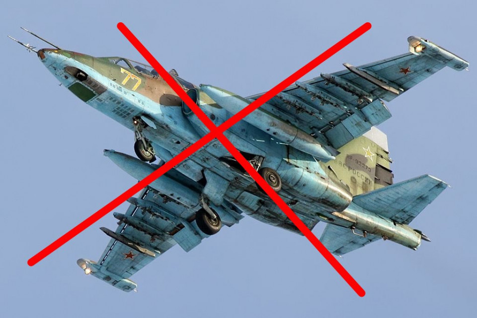 Українські бійці збили російський Су-25