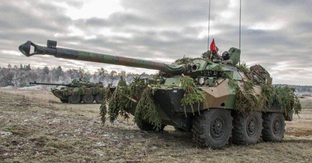 Україна отримала перші французькі танки AMX-10 RC