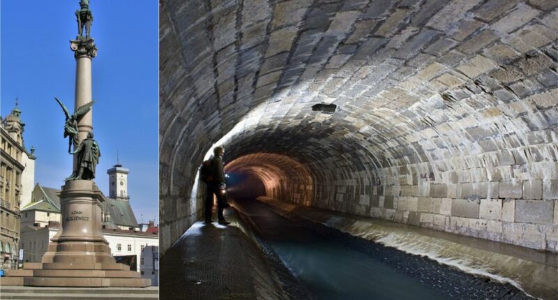 Як виглядає Полтва під площею Міцкевича, де хочуть збудувати підземний паркінг