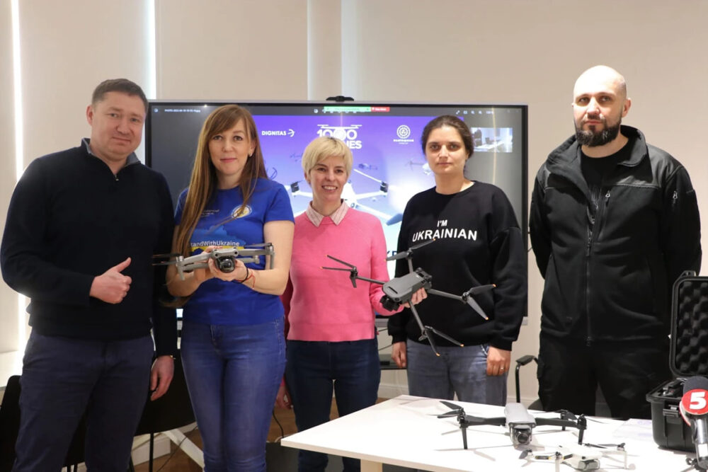 На Львівщині стартував благодійний проєкт «1000 дронів для України»