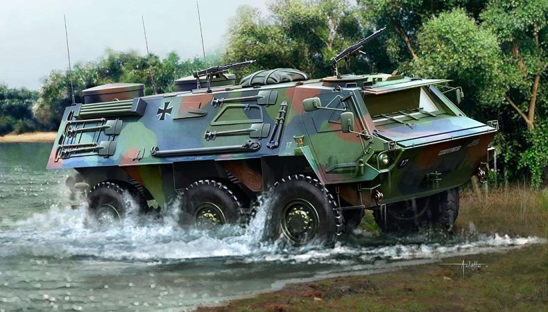 Німецький Rheinmetall планує виробляти бронетранспортери Fuchs на підприємстві в Україні