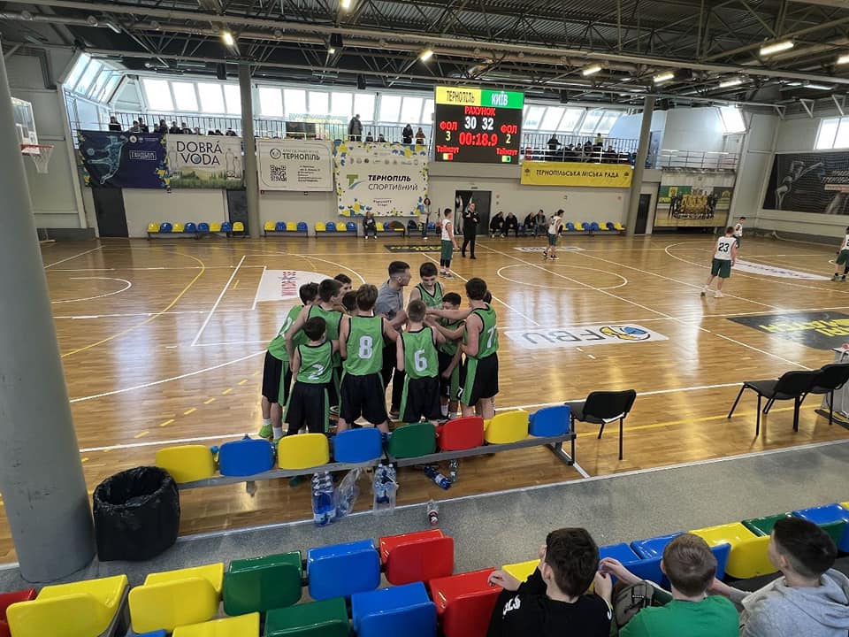 Команда “Тернопіль” завершила свій перший офіційний чемпіонат Всеукраїнської Юнацької Баскетбольної Ліги
