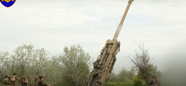 ЗСУ знищили ворожу гармату «Гіацинт». Відео