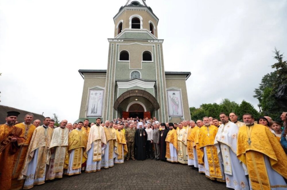 На Львівщині Блаженніший Епіфаній освятив колишній храм московського патріархату