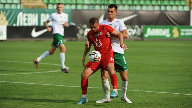 «Карпати» Матківського на останніх хвилинах втратили перемогу над конкурентом за лідерство у Першій лізі