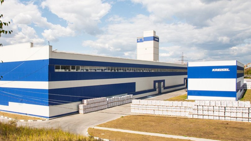 На Львівщині німецька компанія відновила будівництво заводу з виробництва сухих будівельних сумішей