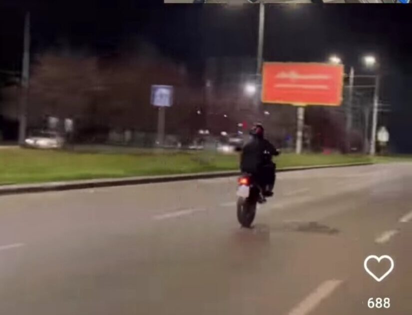 У Львові оштрафували мотоцикліста, який хизувався порушеннями ПДР у соцмережі
