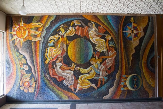 У Львові знищили цінне мозаїчне панно, що мало охоронний статус