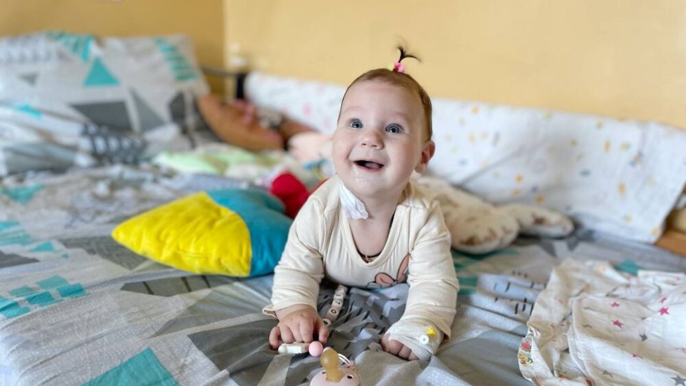 У Львові прооперували 5-місячну дівчинку з жировою пухлиною