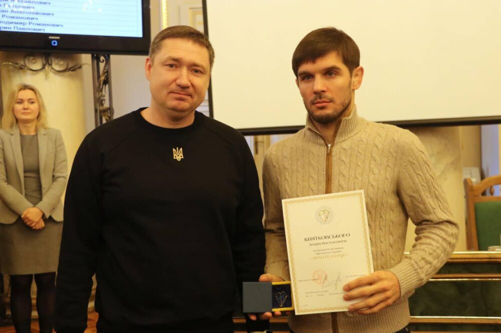 На Львівщині нагородили волонтерів за допомогу ЗСУ