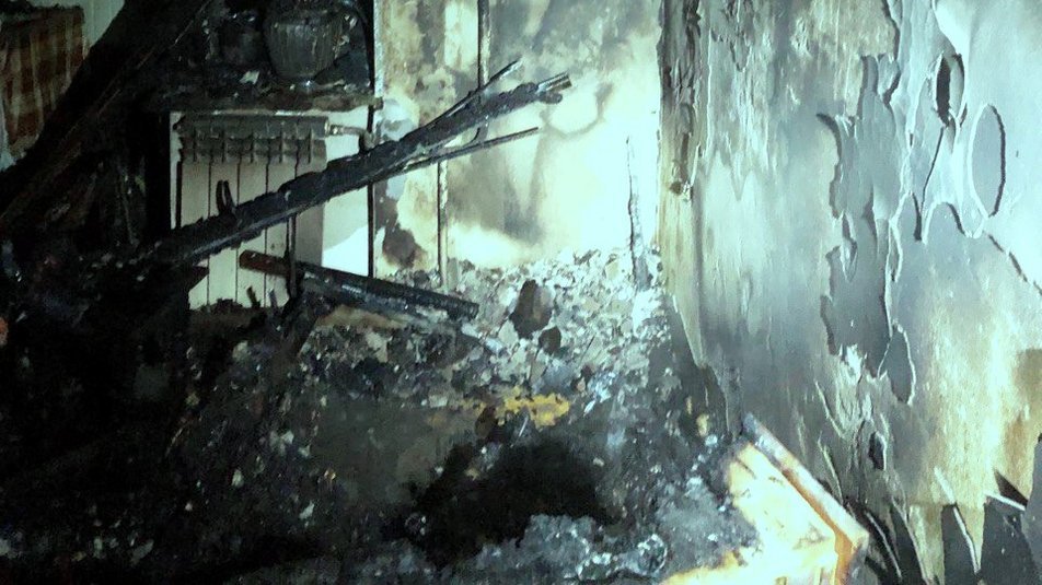 Під час пожежі на Тернопільщині загинув чоловік