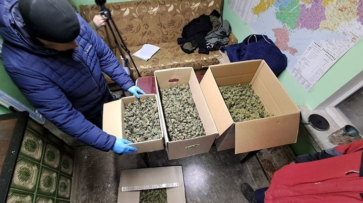 10 кг наркотиків знайшли в одній з охоронних фірм Тернополя