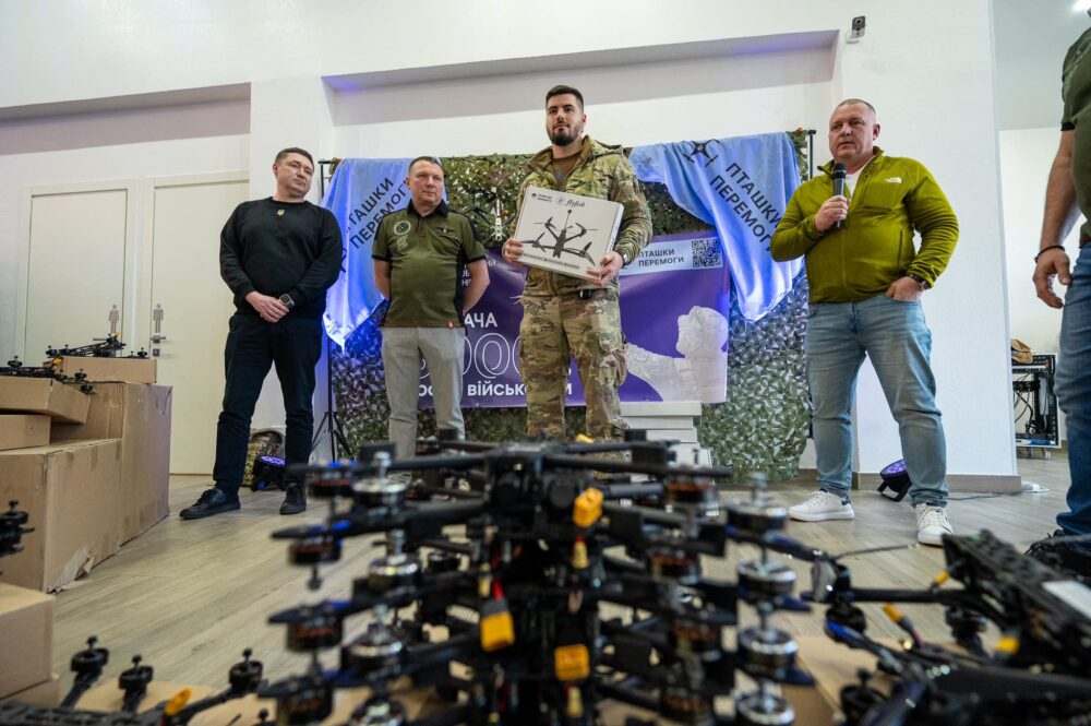 Проєкт «Пташки Перемоги» зібрав під час аукціону у Львові 14,5 млн грн на бойові дрони
