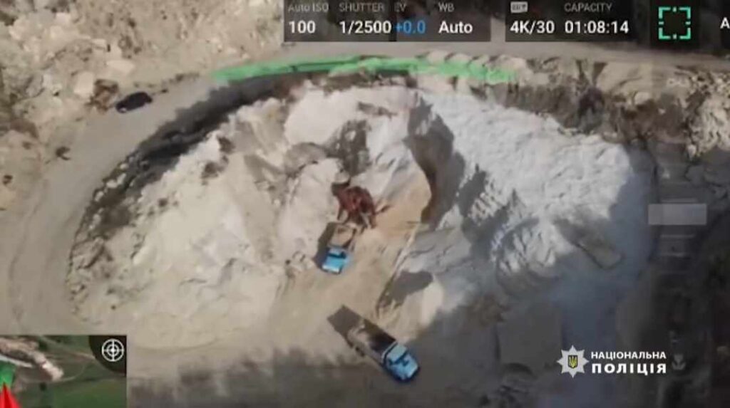 Підприємець на Тернопільщині незаконно видобув піску на 40 млн грн