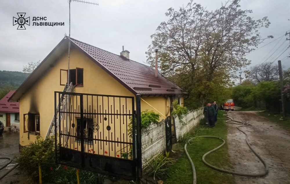Внаслідок пожежі на Львівщині загинув чоловік