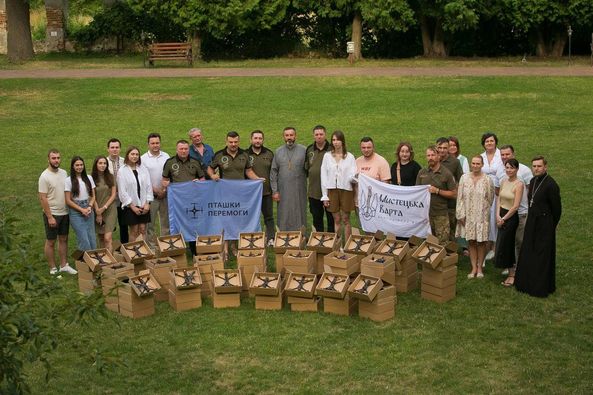 На Львівщині воїнам 24-ї бригади передали 130 безпілотників