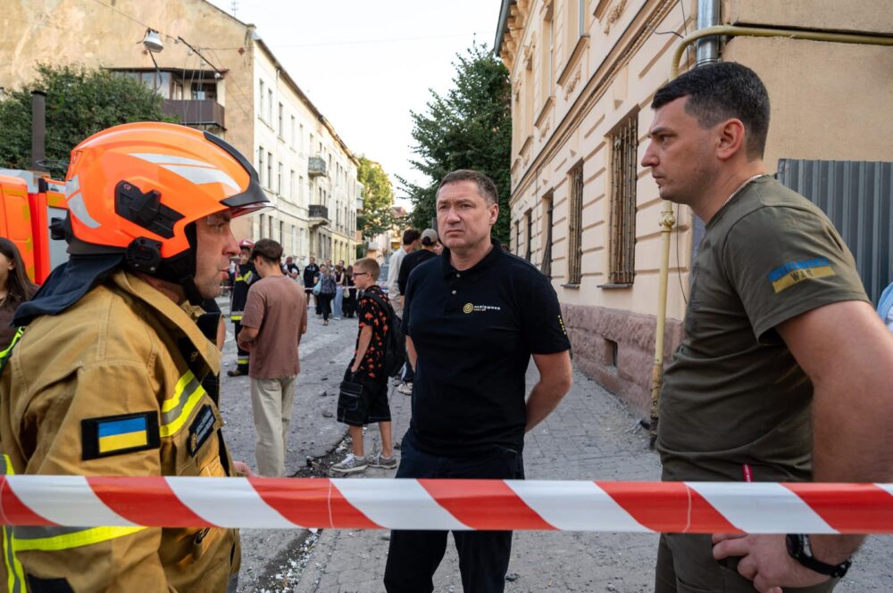 Козицький розповів про стан людей, які постраждали під час ворожого обстрілу по Львову