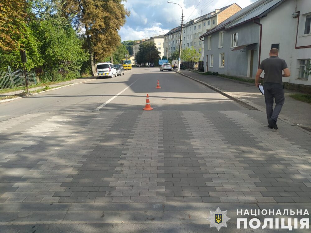 На Львівщині затримали п’яного водія вантажівки, який збив жінку