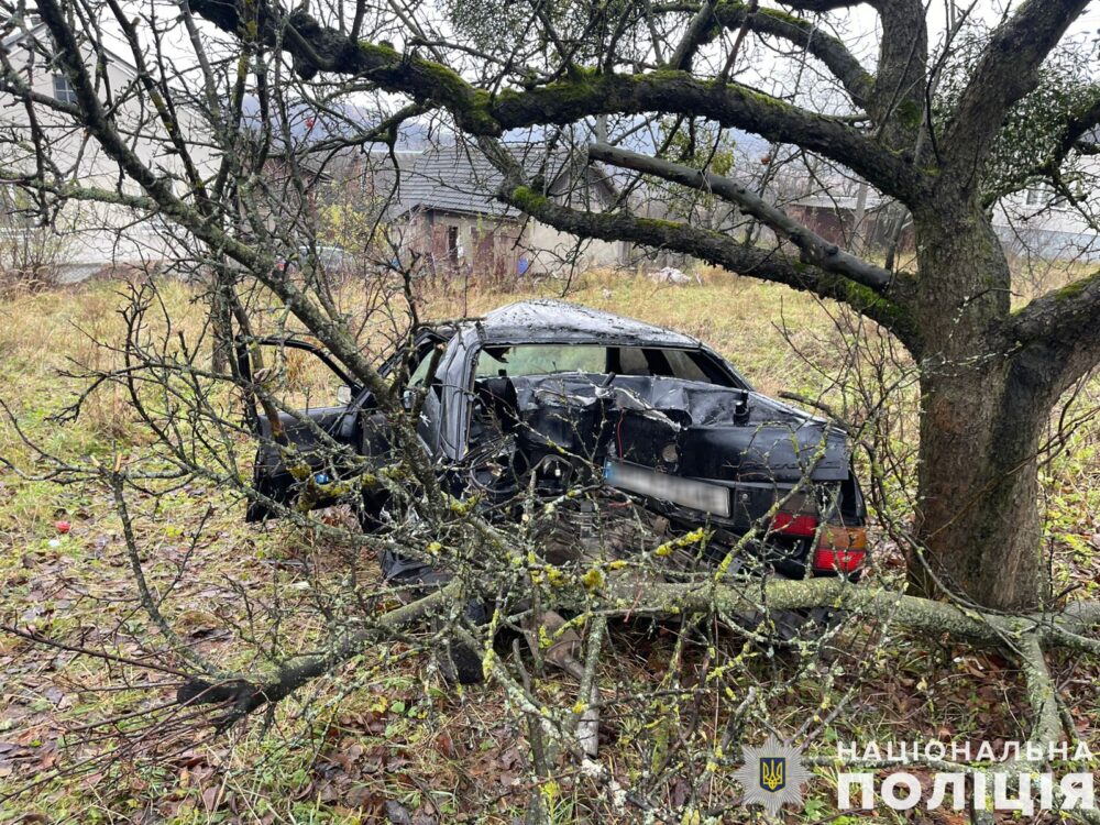 В аварії на Львівщині загинув 19-річний водій